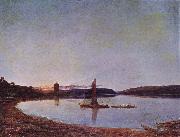 Francis Danby See bei Sonnenuntergang